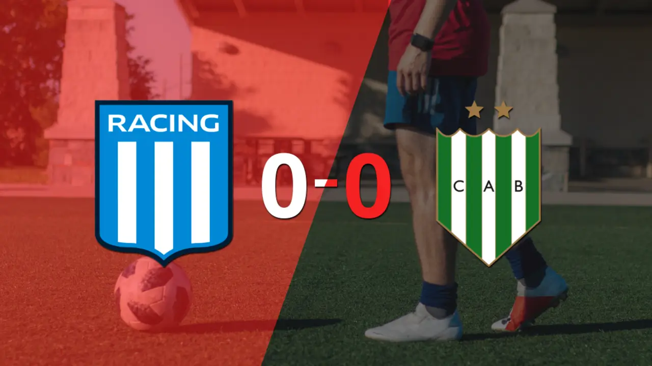 Racing Club y Banfield no se sacaron ventaja y terminaron sin goles