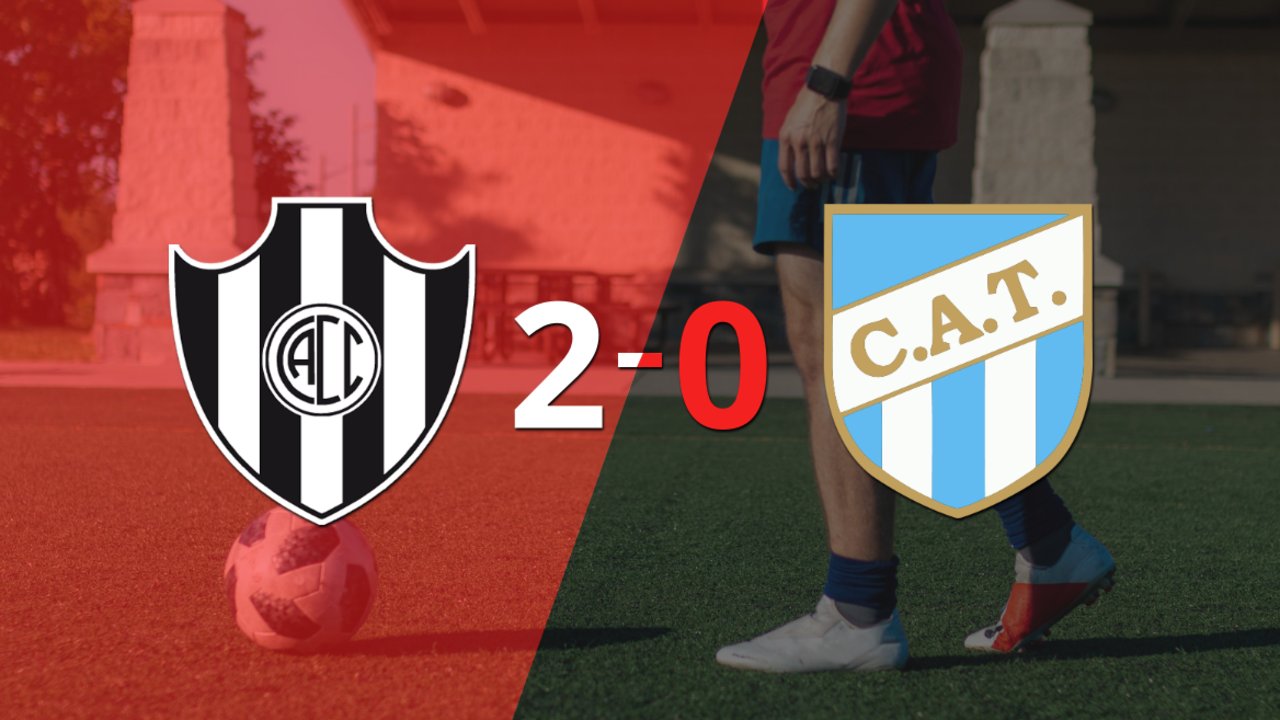 Lucas Melano marca un doblete en la victoria 2-0 de Central Córdoba (SE) ante Atlético Tucumán