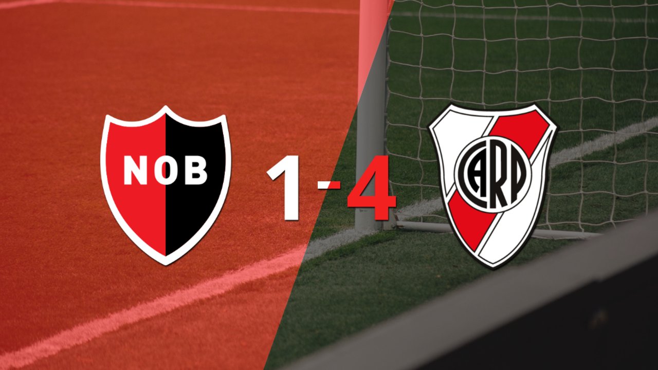 River Plate gana 4-1 a Newell`s con doblete de Julián Álvarez
