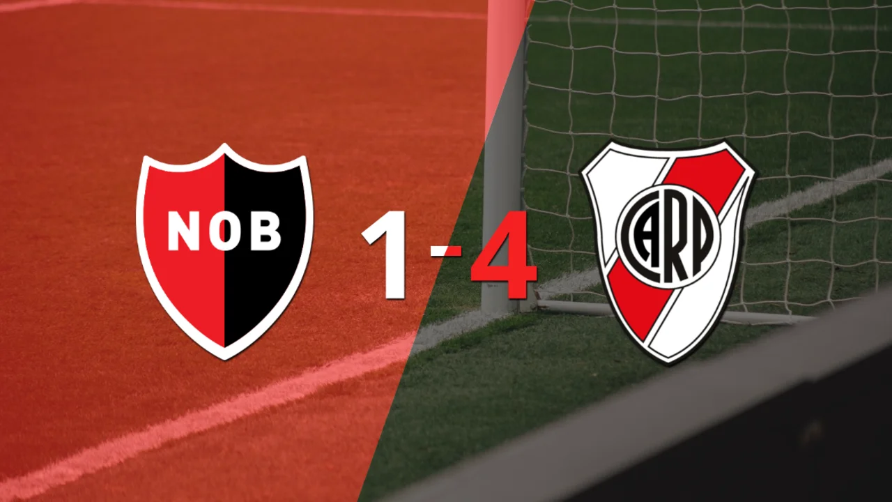 River Plate gana 4-1 a Newell`s con doblete de Julián Álvarez
