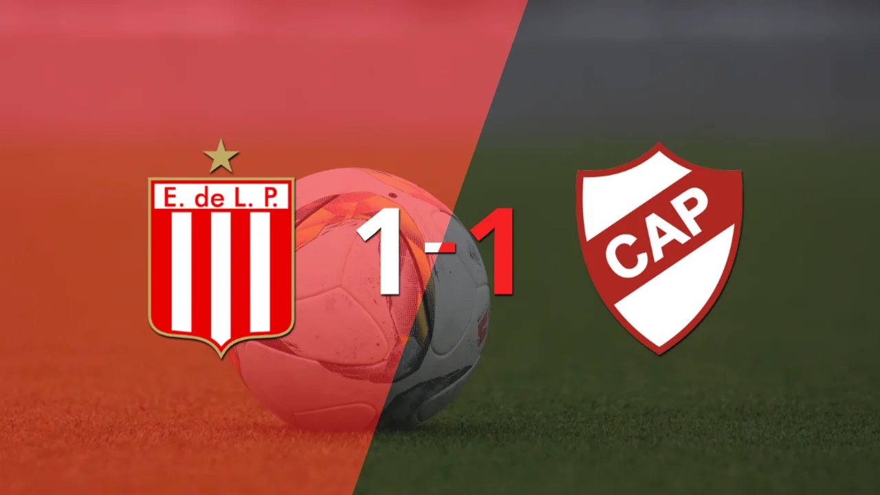 Reparto de puntos en el empate a uno entre Estudiantes y Platense