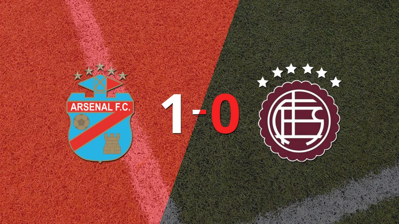 Arsenal le ganó 1-0 como local a Lanús