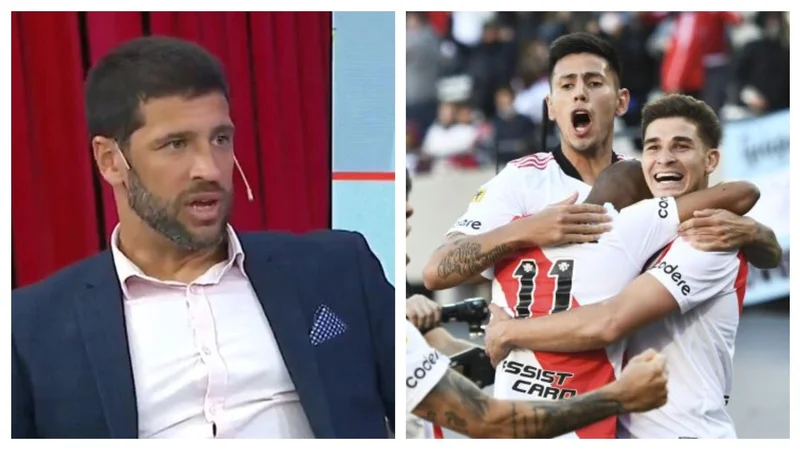 River Plate Superclásico Sebastián Domínguez