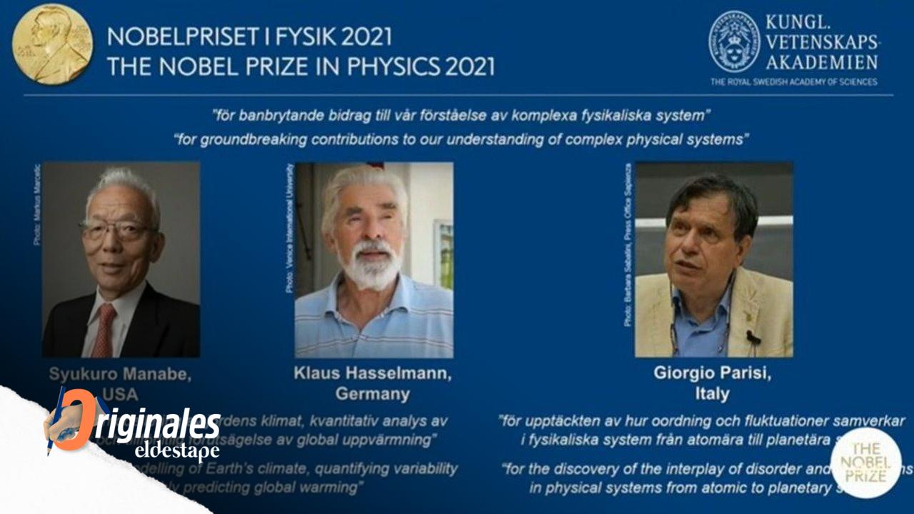 Nobel de Física a científicos que permitieron entender sistemas complejos, como el clima terrestre