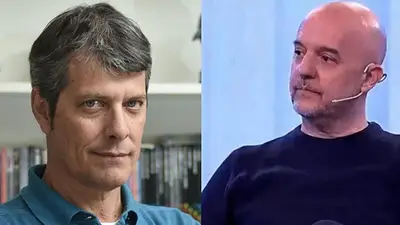 Mario Pergolini y Guillermo López. Mario Pergolini y Guillermo López.