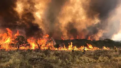Incendios en Córdoba: tres muertos y se generan más focos en la provincia Incendios en Córdoba: tres muertos y se generan más focos en la provincia