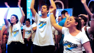  La Cámpora estará en el acto de Alberto y movimientos sociales