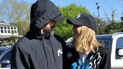 Luciano Castro y Flor Vigna. Luciano Castro y Flor Vigna.