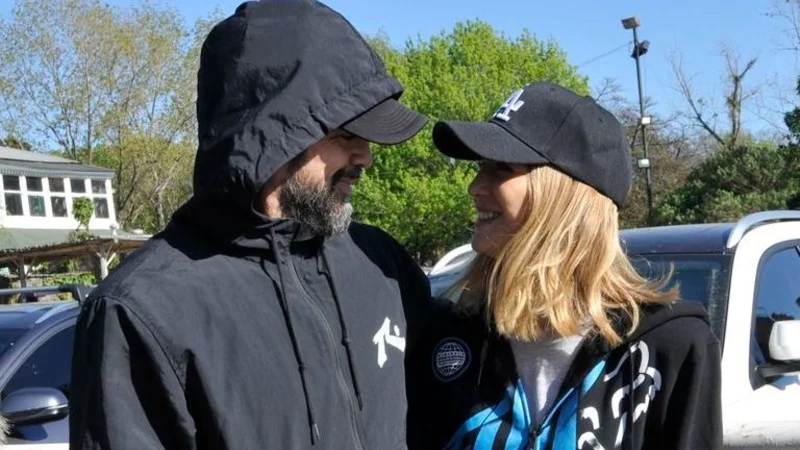 Luciano Castro y Flor Vigna.