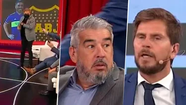 Se paró y se fue: Ruggeri plantó al Pollo Vignolo y se fue del programa