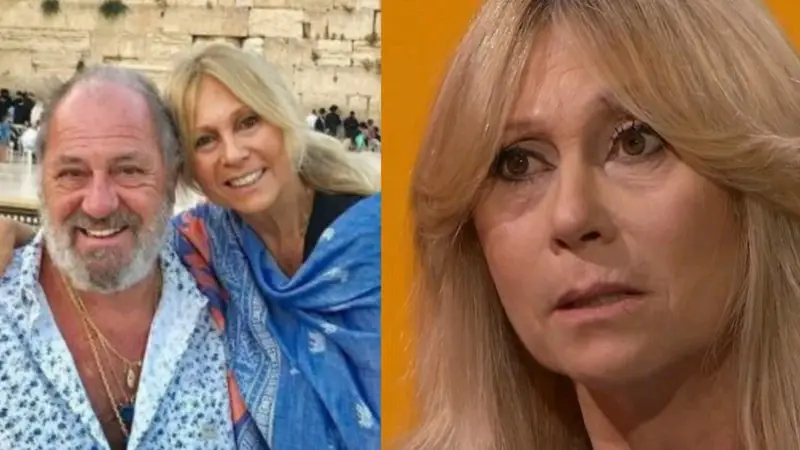 Ana Rosenfeld y su esposo.