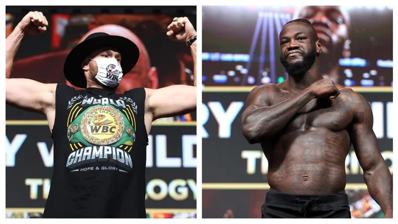 Tyson Fury Deontay Wilder Boxeo