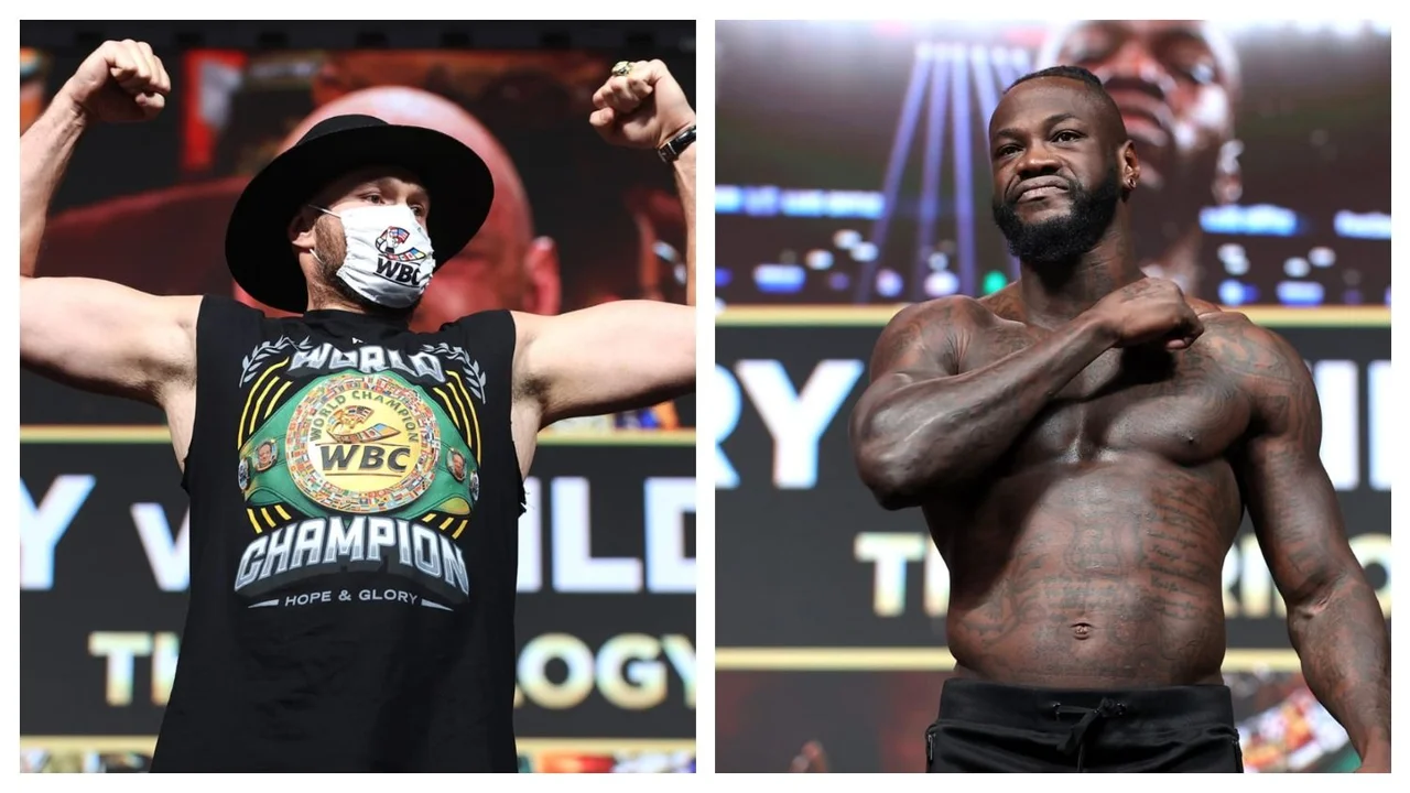 Tyson Fury Deontay Wilder Boxeo
