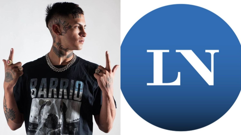 L-Gante, fake news, La Nación, música, medios
