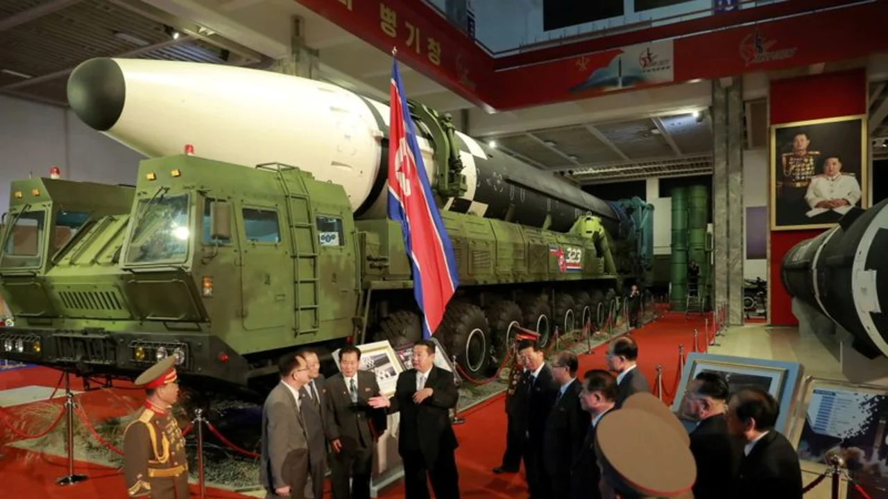 Corea del Norte dice que EEUU y Corea del Sur amenazan la paz con un misil nuclear