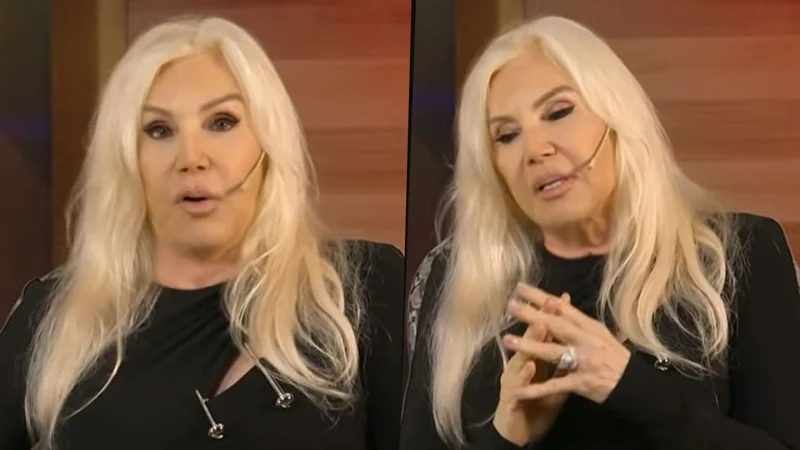Susana Giménez triste y preocupada