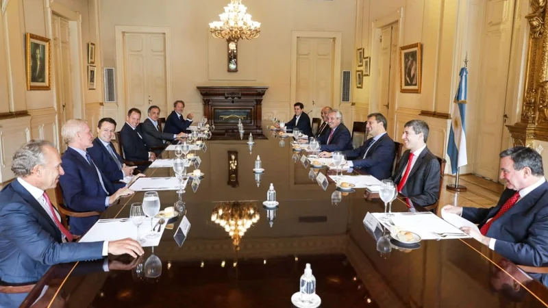 Ante empresarios, Alberto afirmó que el Frente no tiene diferencias y avanza en la negociación con el FMI