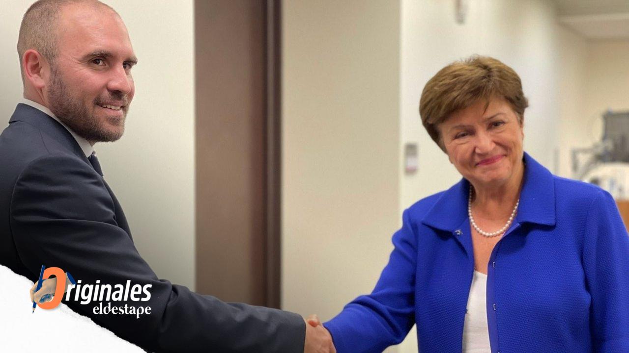 Deuda con el FMI: cumbre de Martín Guzmán con Georgieva y David Lipton 