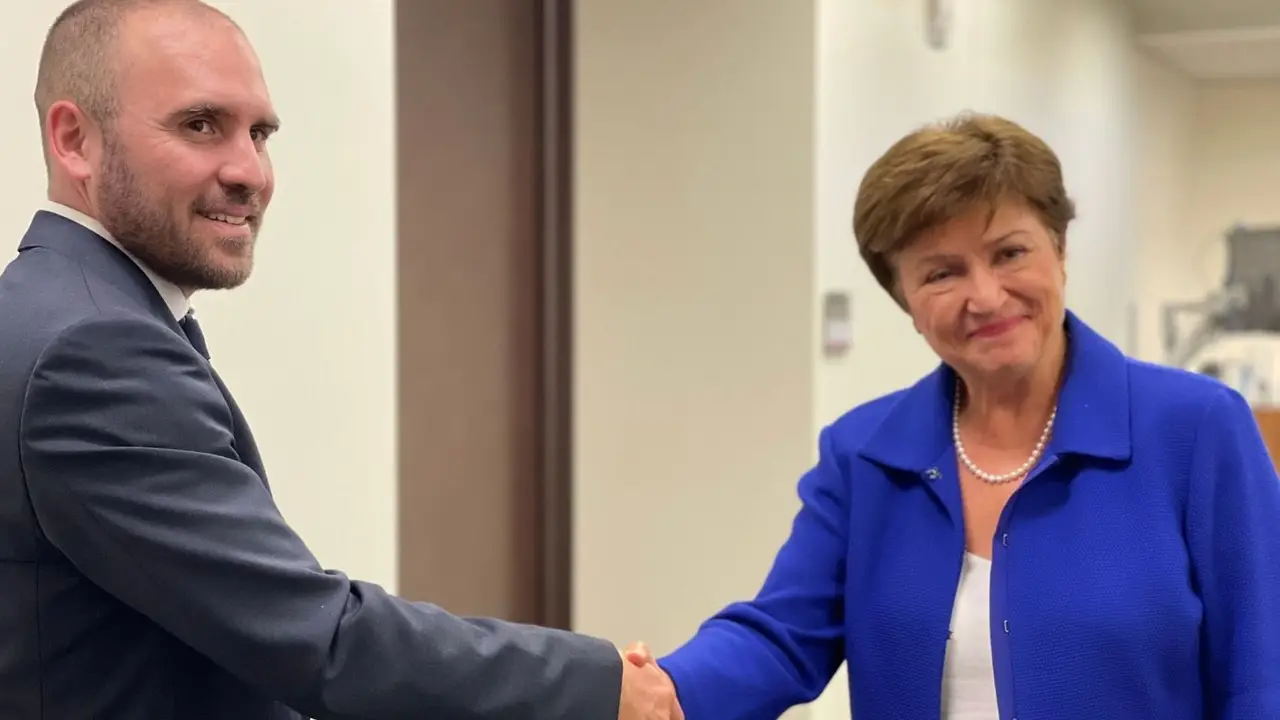 Deuda con el FMI: cumbre de Martín Guzmán con Georgieva y David Lipton 