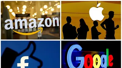 Google, Amazon, Apple y Facebook ante otra ley antimonopolio en Estados Unidos Google, Amazon, Apple y Facebook ante otra ley antimonopolio en Estados Unidos