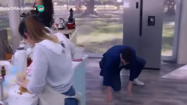 Damián Betular se cayó y Paula Chaves lo destrozó: "Guarda que estás mayor"