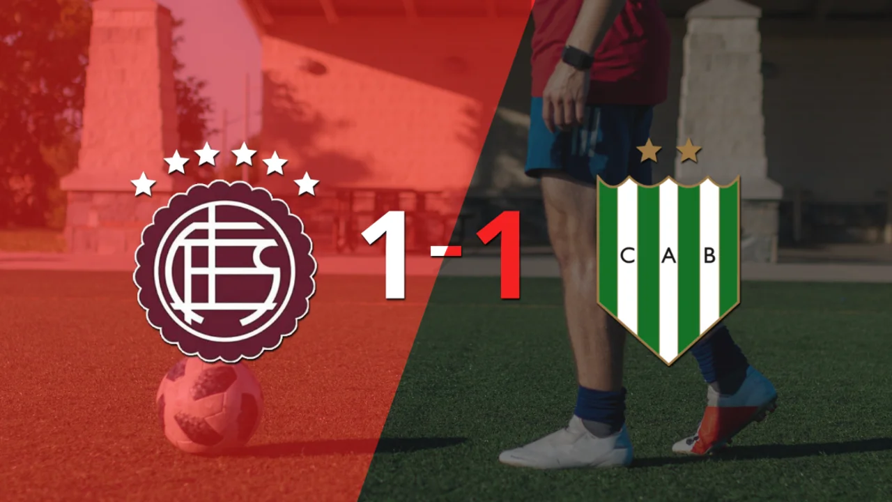 Lanús y Banfield se reparten los puntos y empatan 1-1