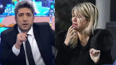 Jey Mammón y Wanda Nara. Jey Mammón y Wanda Nara.
