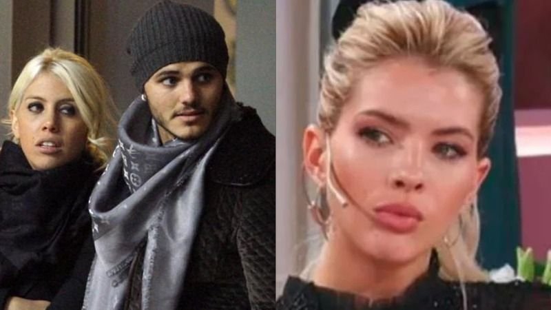 La China Suárez, Wanda Nara y Mauro Icardi