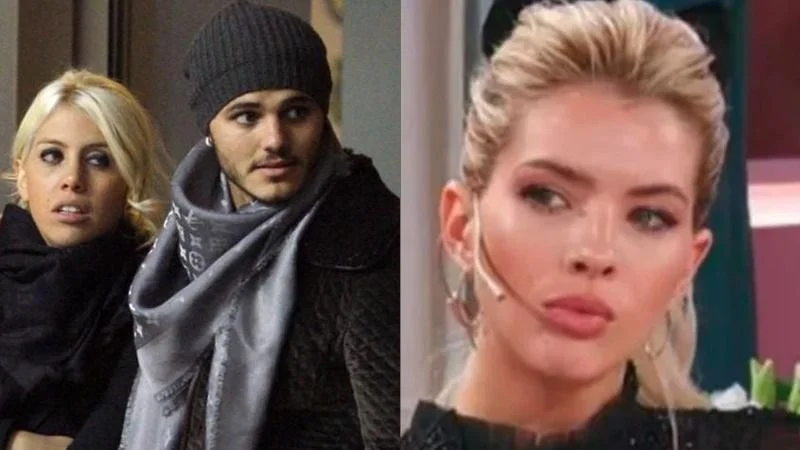 La China Suárez, Wanda Nara y Mauro Icardi