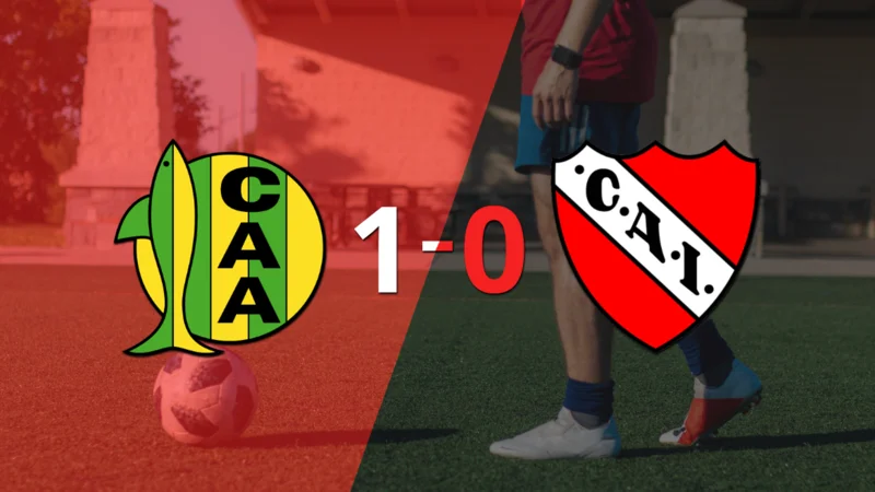 A Aldosivi le alcanzó con un gol para derrotar a Independiente en el Mundialista de Mar del Plata