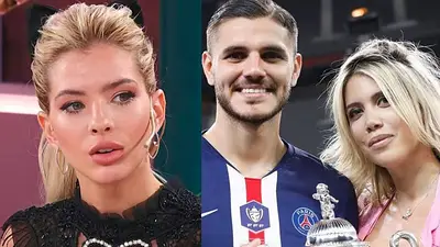 China Suárez, Wanda Nara y Mauro Icardi China Suárez, Wanda Nara y Mauro Icardi