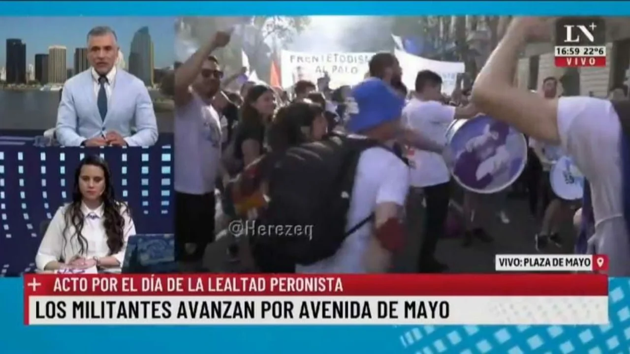 Día de la Lealtad: el comentario lapidario que dejó en offside a La Nación +