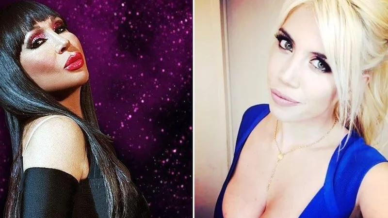 Moria Casán. Wanda Nara