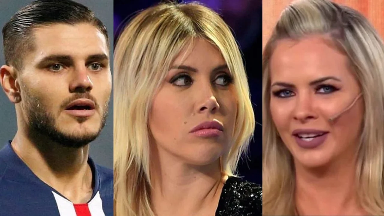 Mauro Icardi, Wanda Nara y Alejandra Maglietti