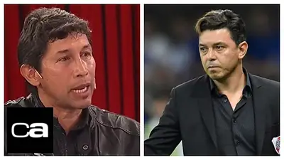 Jorge Patrón Bermúdez Marcelo Gallardo River Plate Boca Juniors Jorge Patrón Bermúdez Marcelo Gallardo River Plate Boca Juniors
