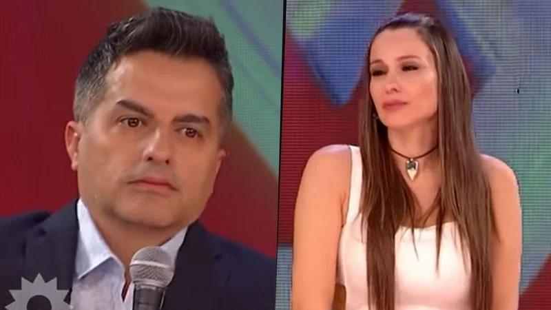 Ángel de Brito le hizo pasar un mal momento a Pampita en ShowMatch por el escándalo entre La China Suárez, Mauro Icardi y Wanda Nara