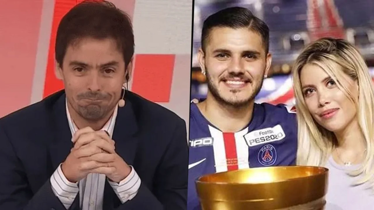 Mariano Closs se burló de Mauro Icardi y el escándalo con Wanda Nara en plena transmisión de ESPN