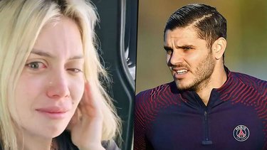 El desconsolado llanto de Wanda Nara por Mauro Icardi: "Deprimida"