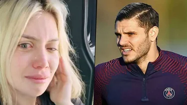 El desconsolado llanto de Wanda Nara por Mauro Icardi: "Deprimida"