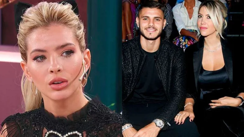 China Suárez, Mauro Icardi y Wanda Nara