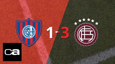 Lanús venció en su casa a San Lorenzo por 3-1 Lanús venció en su casa a San Lorenzo por 3-1
