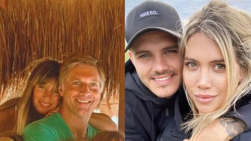 Horacio Cabak, Verónica Soldato, Mauro Icardi y Wanda Nara