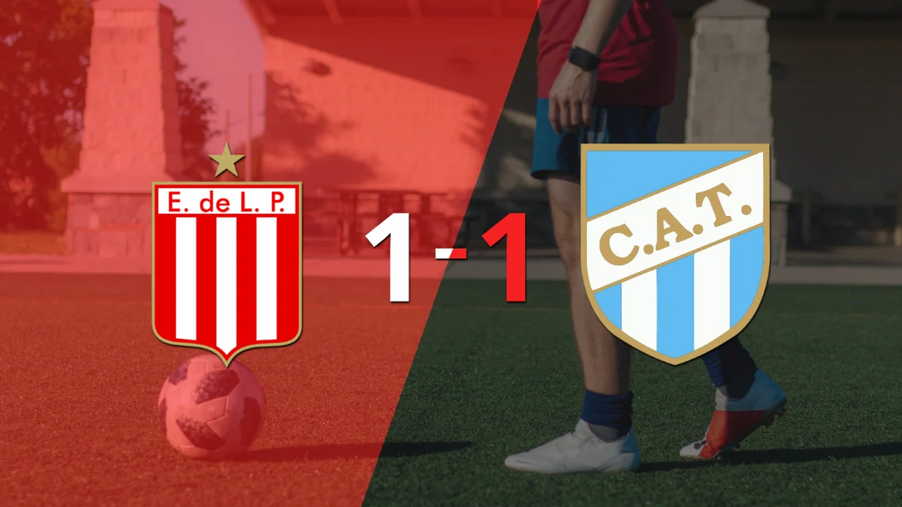 Estudiantes y Atlético Tucumán se reparten los puntos y empatan 1-1