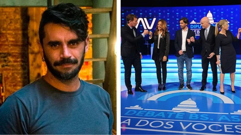 Gonzalo Heredia, televisión, La 1-5/18, El Trece, debate