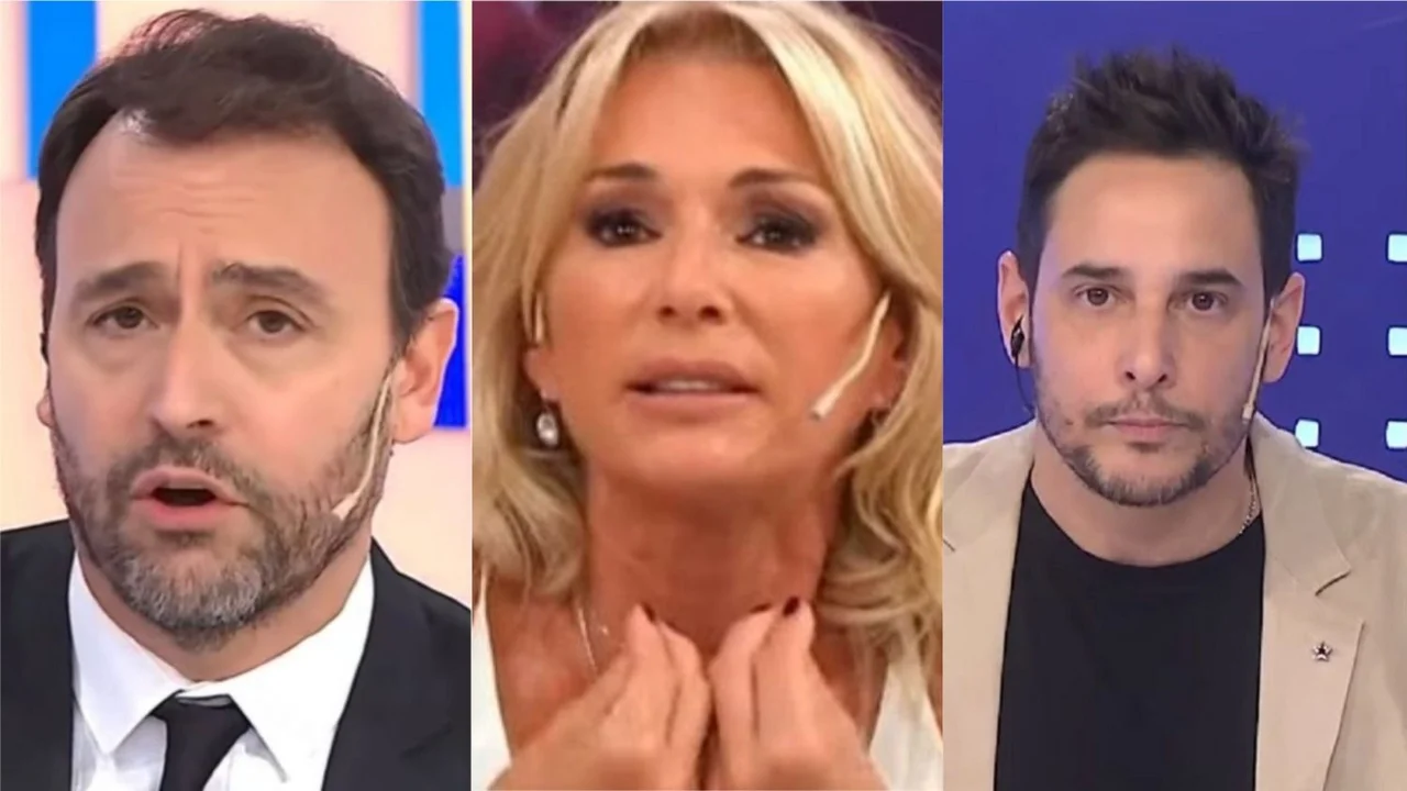 Adrián Pallares, Yanina Latorre y Rodrigo Lussich
