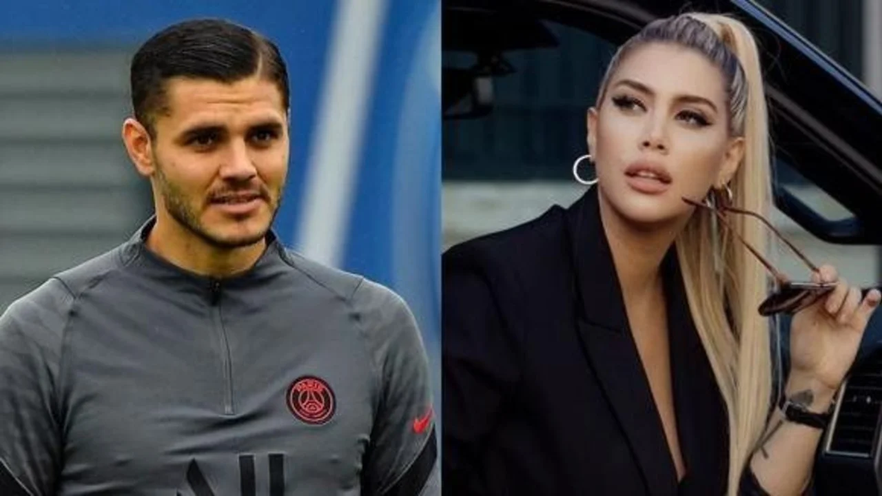 Wanda Nara y Mauro Icardi.