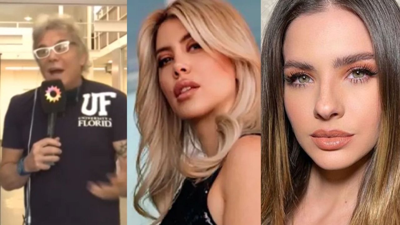 Beto Casella, Wanda Nara y "La China" Suárez.