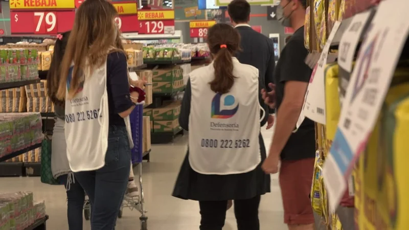 La Defensoría del Pueblo comenzó los controles de precios en la Provincia de Buenos Aires