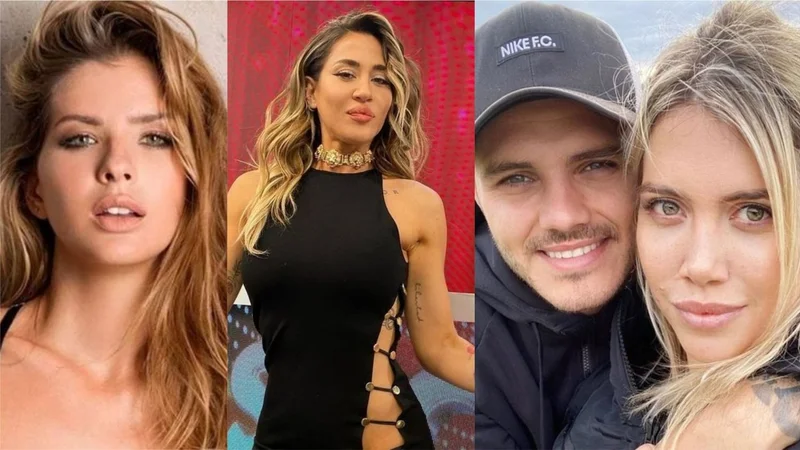 China Suárez, Jimena Barón, Mauro Icardi y Wanda Nara