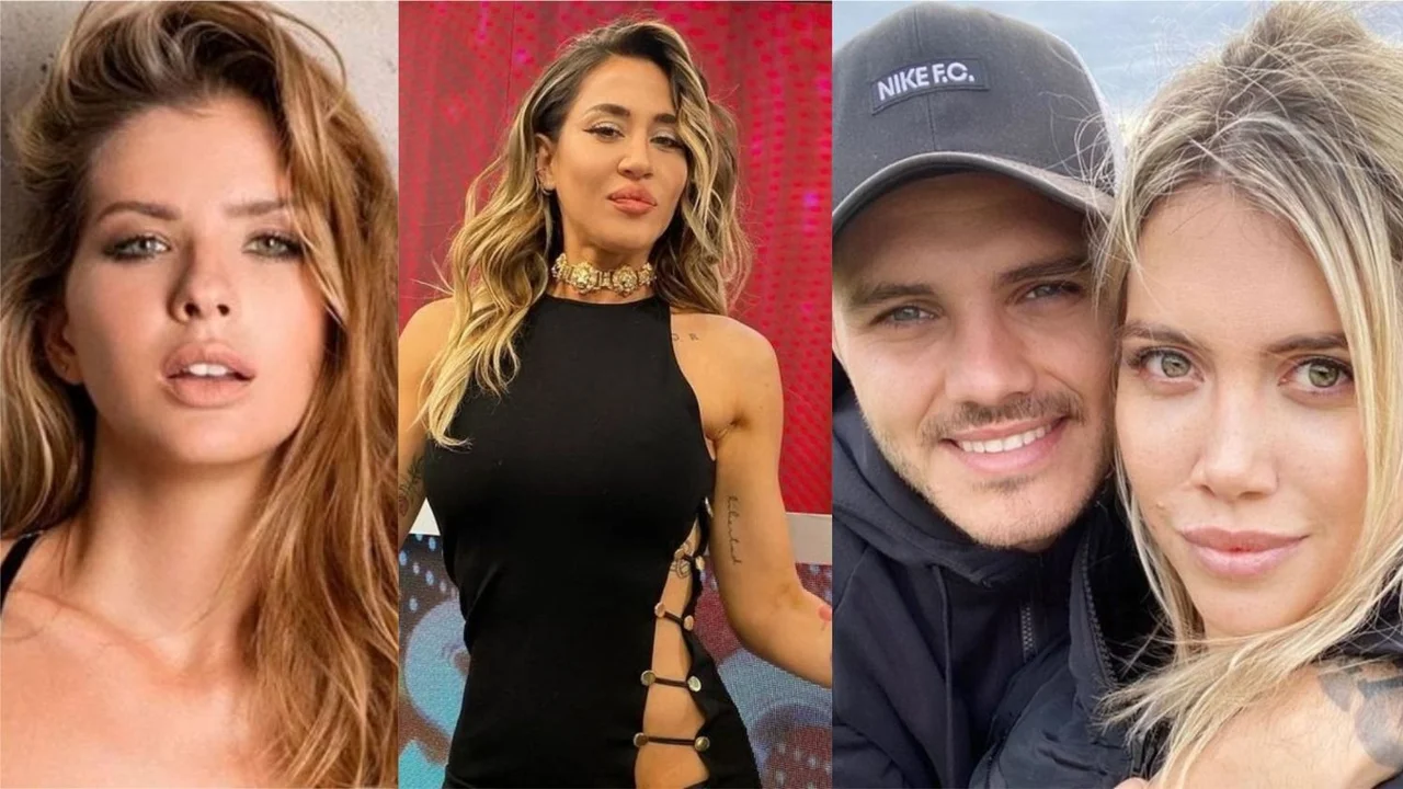 China Suárez, Jimena Barón, Mauro Icardi y Wanda Nara